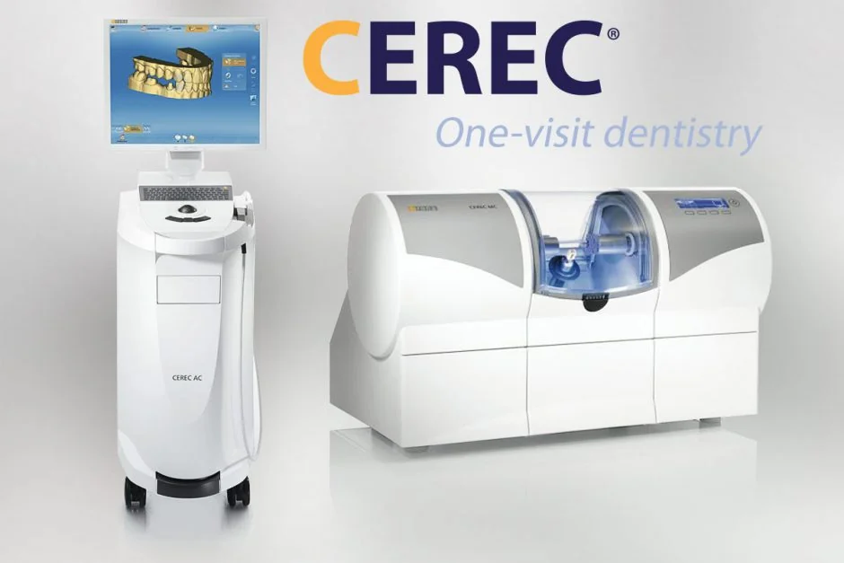 The CEREC acquisition unit and milling unit